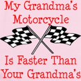 thumbnail image 2 of CafePress - Grandmas Motorcycle Is Fast Infant Bodysuit - Baby Light Bodysuit, Size Newborn - 24 Months, 2 of 4