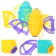 thumbnail image 4 of SHISUYAN 2pcs Double Rallying Balls Interactive Balls Toy Cooperative Hand Draw Puller, 4 of 8