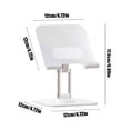 thumbnail image 3 of Pgyong Électronique Support de Cellulaire Pliable pour Tablettes Angle Ajustable Structure Stable Facile à Dissiper la Chaleur, 3 of 5