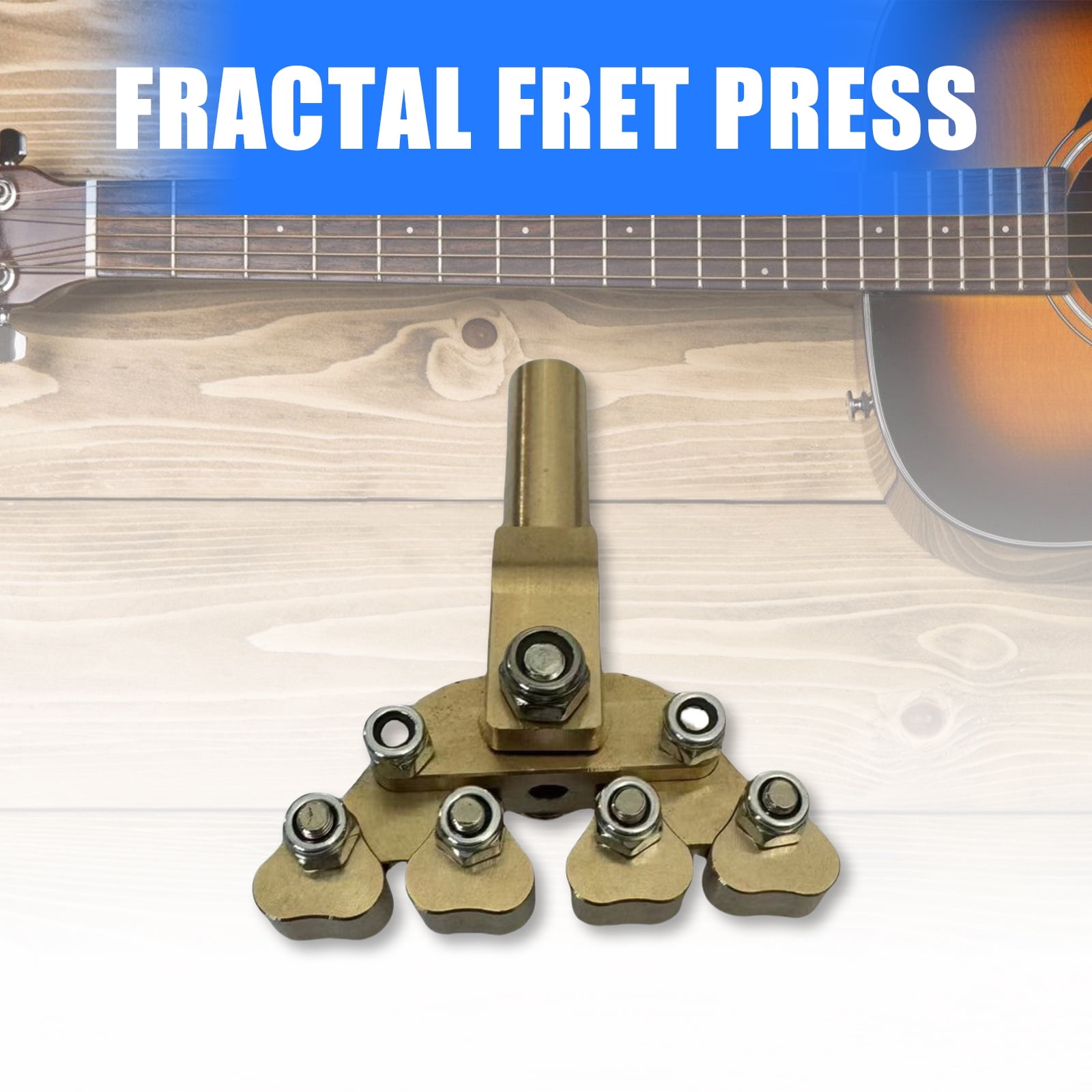 Guitar Thread Installation Pressure Head Guitar Fractals Fret Press Acoustic Electric Instruments Fret Press Repair Tool