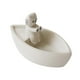 thumbnail image 2 of Gato en un barco Portavelas de cerámica Portavelas elegante Portavelas de escritorio Adorno para el día a día Para regalo, 2 of 8