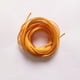 thumbnail image 2 of Cordón Encerado de 1,5 Mm, de material cuero de Imitación para Manualidades, Bricolaje, , Fabricación de Joyas, 22 Colores naranja, 2 of 6
