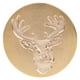 thumbnail image 4 of de la de la de Sello de Sellado de Cera Moneda de Metal Ciervo de Navidad Tallado + 5 Piezas Mecha de, 4 of 9