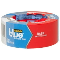 3m scotch safe release masking painter's tape blue 03680 3m scotch safe release masking painter's tape blue 03680