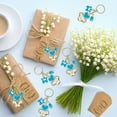 thumbnail image 5 of 36Pcs/12Sets Footprint Keychain Gift Set, Pink and Blue Optional, Ideal for Baby Shower Thank You Gifts, Baby Shower Favors, Baby Shower Thank You Gifts For Guests, Babyshower Favors, Gender Reveal, 5 of 7