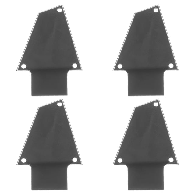 BRIGHTFUFU 4pcs Cubiertas de barra de truss de guitarra eléctrica 4pcs Cubiertas de barra de trusas de guitarra