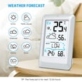 thumbnail image 4 of Weather Station, AMIR Indoor Thermometer Outdoor Thermometer with 330ft Remote Sensor Humidity Gauge for Home Greenhouse Office, 4 of 11