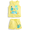 Golden Kiwi, variant on Baby Boys Sleeveless Graphic Tank Top and Shorts Set, 2-Piece, Sizes 0/3M-24M