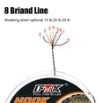 thumbnail image 4 of 8 Strands Carp Fishing Line 20m Soft Hook Link Carp Hooklink Uncoated Braid Line for Hair Rig Carp Coarse Fishing Tackle camouflage green 35LB, 4 of 6