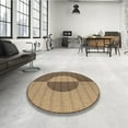 thumbnail image 4 of Ahgly Company Machine Washable Indoor Rectangle Transitional Peru Brown Area Rugs, 8' x 12', 4 of 7