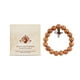 thumbnail image 1 of Pulsera de cuentas de madera de peral hecha a mano, minimalista y moderna, versátil collar unisex para rezar, 1 of 6