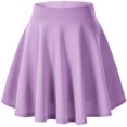 thumbnail image 1 of Women's Basic Flared Casual Mini Skate Skirt Versatile Stretchy, 1 of 7