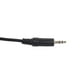 thumbnail image 2 of unbranded Cable De Extensión De Audio Negro Con Conectores Niquelados Para Usar En Automóvil Y Dispositivos 35 Mm, 2 of 8