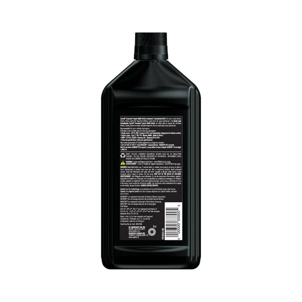CASTROL TRANSMAX IMPORT MULTI VEHICLE ATF, 946 ML - Walmart.ca