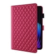 thumbnail image 2 of for Xiaomi Pad 7/7 Pro 2024/Xiaomi Pad 8/8 Pro 2025 11.2 inch Case, Rhombus Pattern Multiple Viewing Angles Stand Slim Folio Cover (Red), 2 of 6
