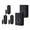 Black, variant on Door Chime, GreenCycle Magnetic Sensor Wireless Door Chime Bell, Wireless Door Open Contact Sensor Alarm Chime with 600FT Range 48 Chimes 5 Volume Levels Night Light Function IP66 Waterproof