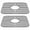 Gray-Style 2, variant on 2Pcs Sink Protector Mat Nonslip Kitchen Sink Mat Flexible Silicone Drain Pad Silicone Pad with Drain Hole Dishwasher Safe for Kitchen Tableware Dishes