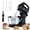BLACK1-2, variant on Stand Mixer Automatic Electric Kitchen Mixer - 4.8 QT Smart Standing & Hand Mixer with Auto-Rotating Bowl & Beater, 5-Speed Tilt-Head Household Mixer with Beaters& Dough Hooks for Baking,Black/White