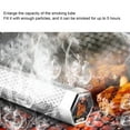 thumbnail image 4 of Tubo ahumador de pellets Premium, generador de humo de acero inoxidable con gancho y cepillo, accesorios para fumar barbacoa al aire libre, 4 of 5