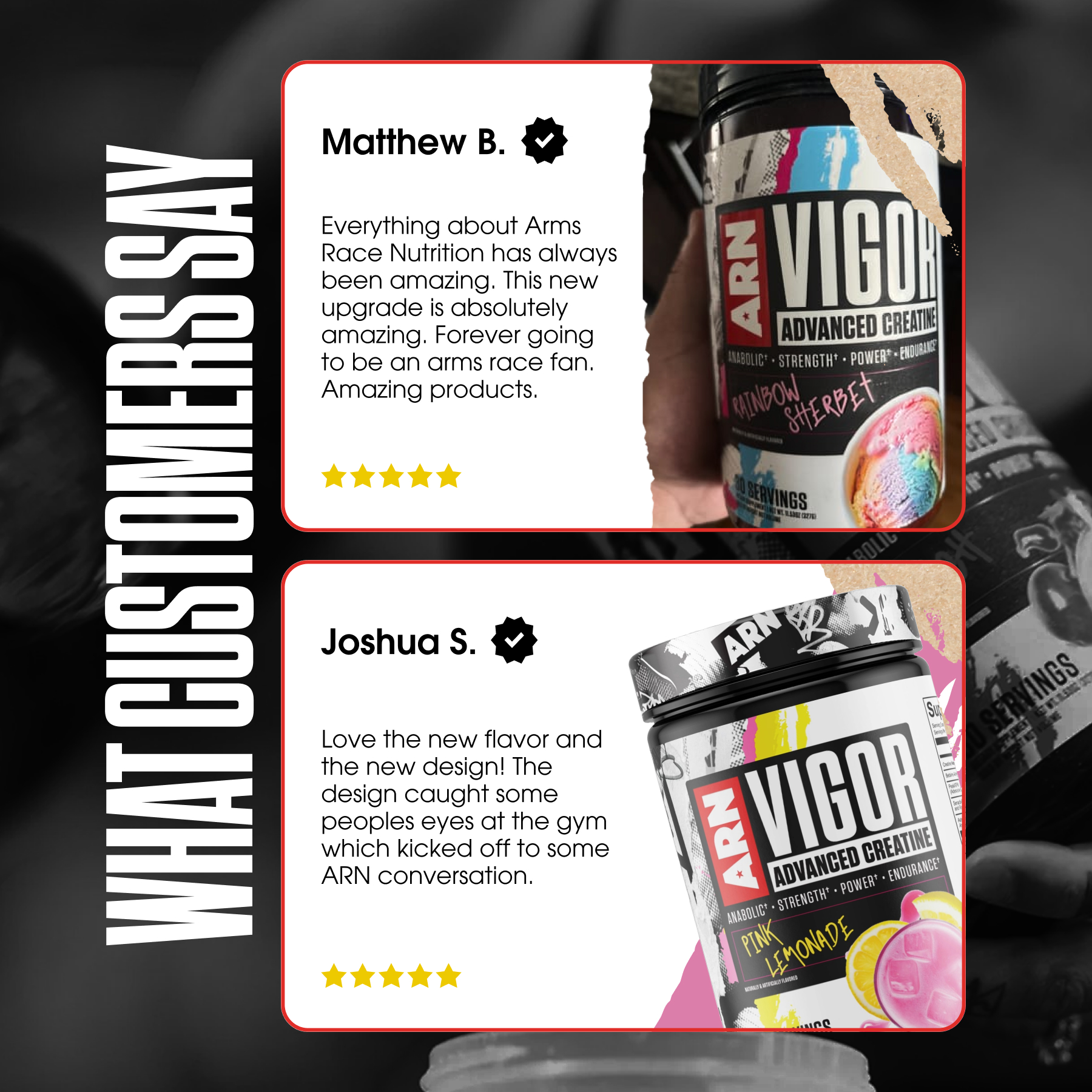Arms Race Nutrition | ARN | Vigor Advanced Creatine Formula (30 Servings, Orange Julian)