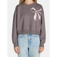 thumbnail image 4 of Liv & Lottie Juniors’ Graphic Sweater with Long Sleeves, Midweight, S-XL, 4 of 5
