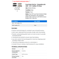 thumbnail image 2 of Front Brake Pad Set - Compatible with 2009 - 2011 Cadillac STS Base 2010, 2 of 2