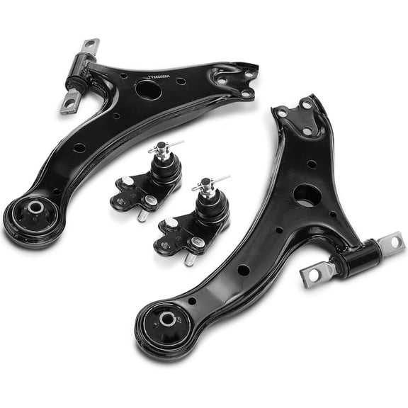 A-Premium Set of 4, Front Lower Control Arm, Lower Ball Joint, Compatible with Toyota Camry 2007-2017, Avalon 2005-2018, Lexus ES350 2007-2018, ES300h 2018