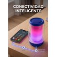 thumbnail image 4 of Bocina Inalámbrica Portátil 360 con Luz LED y Micrófono Integrado Azul, 4 of 6