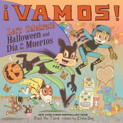 Pre-Owned Vamos! Let's Celebrate Halloween and Da de Los Muertos: A Halloween and Day of the Dead Celebration (Hardcover) 0063277131 9780063277137