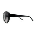 thumbnail image 3 of Womens Oversize Rounded Cat Eye Butterfly Sunglasses Black Smoke, 3 of 4