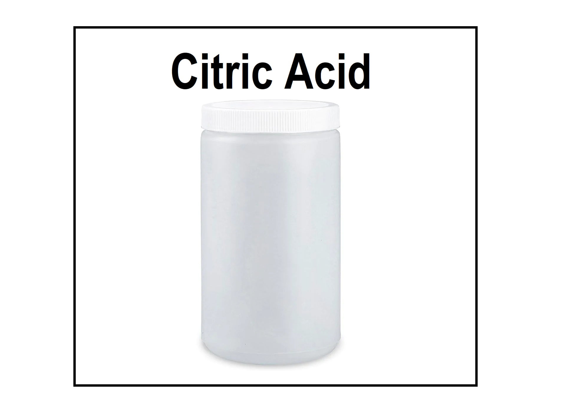 Citric Acid (Anhydrous) 1KG In A Tub 100% Food Grade Various Uses