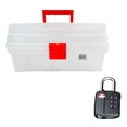 thumbnail image 2 of Caja Vanity Trasparente Botiquín Con Candado Combinación, 2 of 6