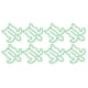 thumbnail image 2 of 100 piezas de clips de papel lindos estilo animal exquisitos brillantes galvanizados antideslizantes clips de papel elegantes para la oficina familiar escuela tortuga marina, 2 of 10