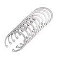 thumbnail image 1 of 62mm External Circlips C-Clip Retaining Snap Rings 304 Stainless Steel 10pcs, 1 of 3