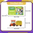 thumbnail image 3 of Magnetic Sticker Set for Creative Play: Animal Mix & Match Game to Develop Motor Skills & Coordination - Educational Toy with Easy Storage (1 Box), 3 of 5