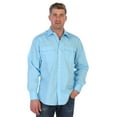 thumbnail image 2 of Gioberti Men’s Solid Long Sleeve Western Shirt with Pearl Snap-on Buttons, 2 of 4