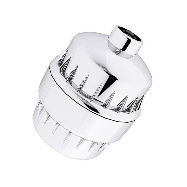 OXYFUL 10Stage Universal Shower Filter Chrome 1/2" Male/Female