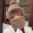 thumbnail image 2 of Gorro Ciclismo Pasamontañas Invierno Cálido Calentador Cuello para Mujer Eléctrico, 2 of 9