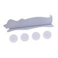 thumbnail image 3 of DOLITY Sink Baffle Plate Portable Cartoon Dog Shape Water Screen Silicone for Dish Washing Kitchen gray, 3 of 9