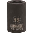 thumbnail image 1 of Stanley Tools 233323 15mm Impact Socket - 0.5 in. Drive, 1 of 2