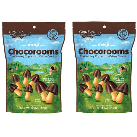 Chocorooms Chocolate Covered Crackers, IRF13 5 Ounces (Pack of 2)