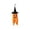 Orange, variant on Glowing Halloween Pumpkin Ghost Ornaments, Cute Venue Decor Props, Random Color Ghost Festival Lights, Battery Operated Floating Specter for Porch, Spooky House Party Decoration, Orange