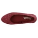 thumbnail image 2 of Zapatillas de ballet Skechers Cleo 2.0-Glitzy Daze para mujer, color rojo, talla 8, 2 of 6