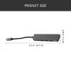 thumbnail image 2 of FESTFENDS 1Ud Adaptador Dock USB C 5 En 1 Para Conectividad Y Transmisión Rápida, 2 of 8
