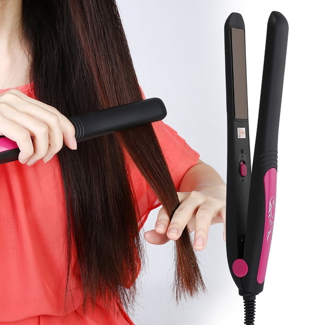 Plancha de pelo eléctrica, plancha de pelo de cerámica de calentamiento rápido Kemei, plancha alisadora de pelo, rendimiento finamente sintonizado