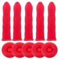 thumbnail image 1 of SHISUYAN 10 Pcs Couvre-Tube de Calfeutrage Embouts de Protection pour Tube de Calfeutrage, 1 of 8
