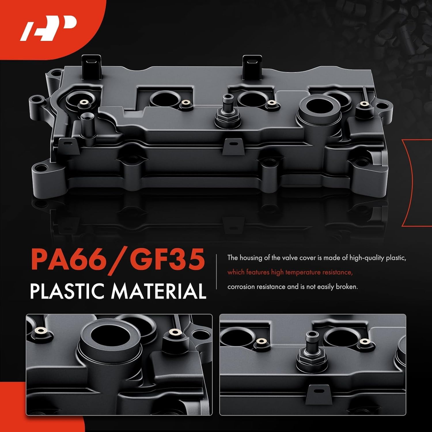 A-Premium Engine Valve Cover with Gasket Compatible for Nissan Altima 2013-2018, 3.99 lbs