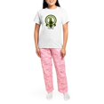 thumbnail image 4 of CafePress - Cassidy Clan Motto Women's Light Pajamas - Women's Short Sleeve Print T-Shirt and Pants Light Cotton Pajama Set, 4 of 7