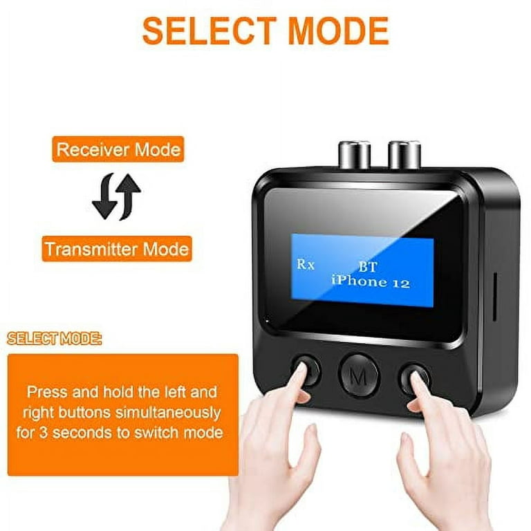Transmisor Y Receptor Bluetooth Usb V5.0 Tv Aux / Rx - Tx – Factorynet