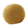 thumbnail image 3 of GUOOL , Coussin Rond, Coussin de Siège, Cadeau Mignon pour Chambre, Canapé, Décoration Intérieure, Jaune, 3 of 9